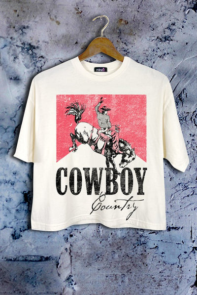 COWBOY COUNTRY GRAPHIC TEE