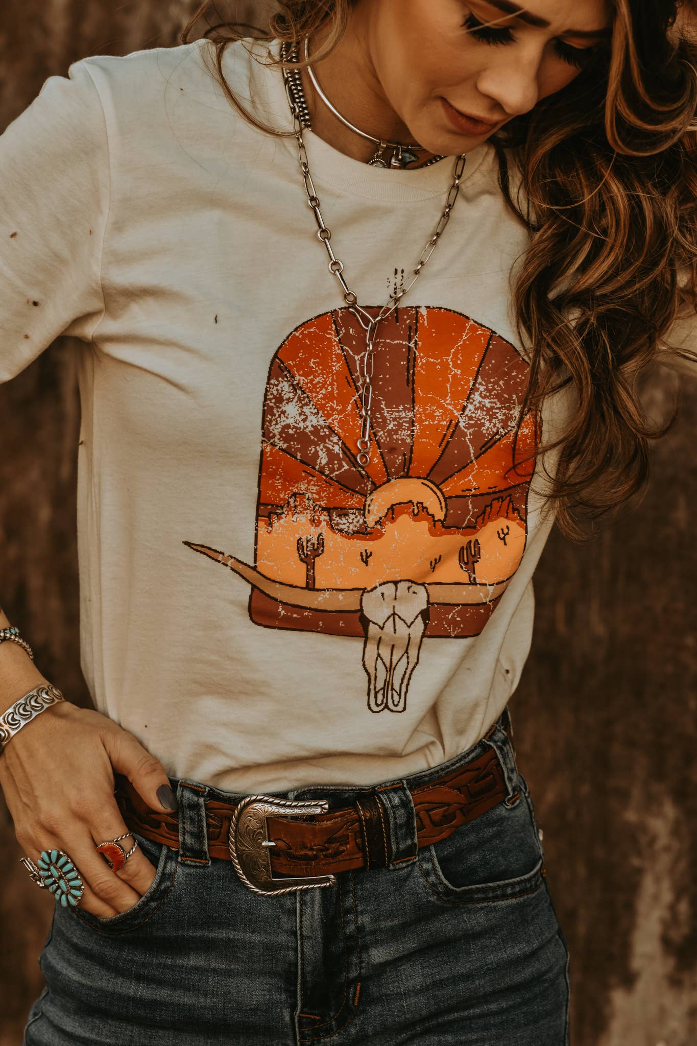 LONGHORN GRAPHIC TEE