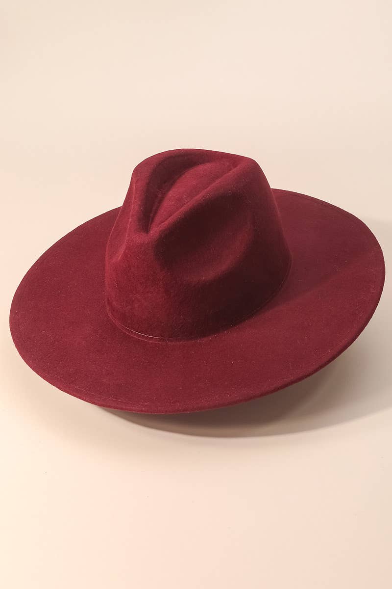 BURGUNDY RANCHER HAT