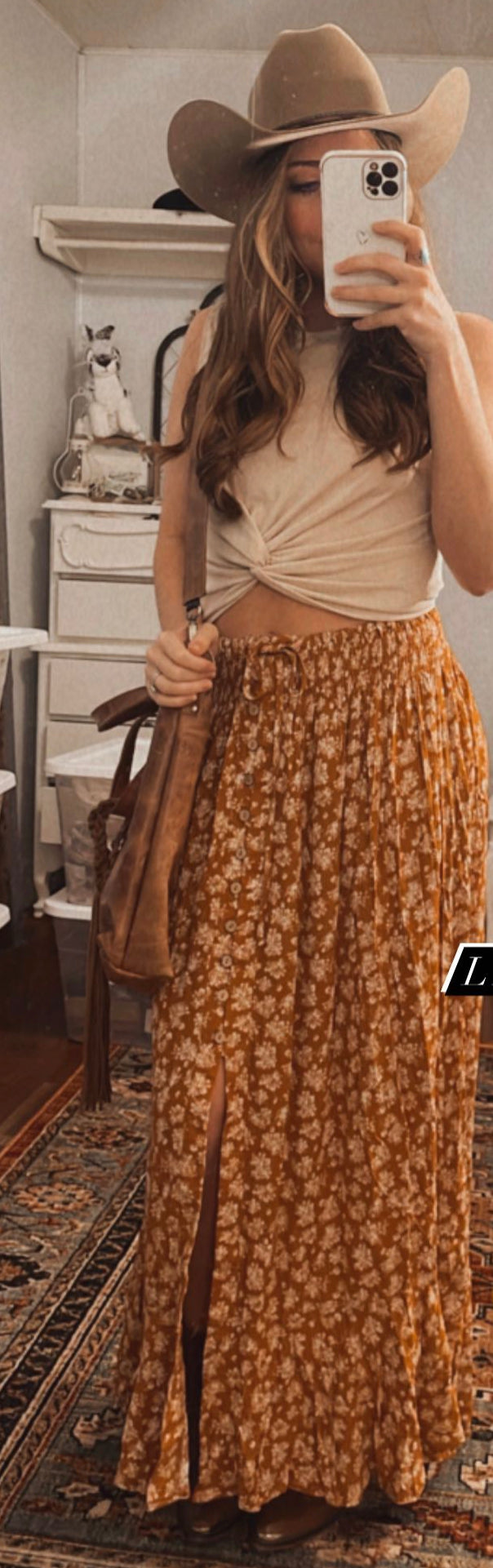 AUSTIN MAXI SKIRT